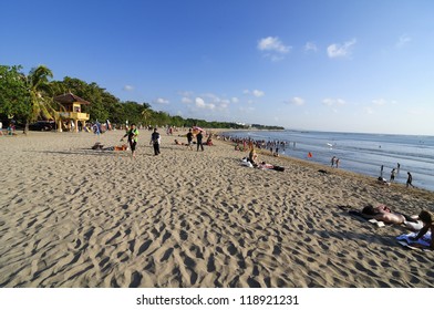 Kuta Beach In Indonesia