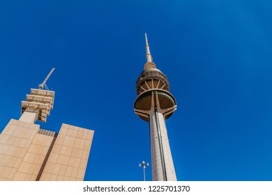 KUWAIT CITY, KUWAIT - MARCH 17, 2017: View of the Liberation Tower in Kuwait
