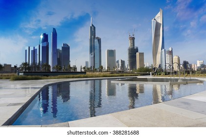 Kuwait city  skyscraper 
