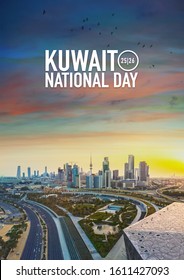 The Kuwait National Day Poster