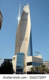 KUWAIT – SEPTEMBER 22 : The Al Hamra Tower on 22 September 2019 at Kuwait. The Al Hamra is a tall offcie building.