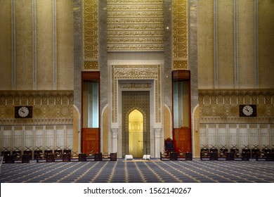 KUWAIT – SEPTEMBER 22 : The Grand Mosque on 22 September 2019 at Kuwait. The Grand Mosque is the biggest mosque in Kuwait.
