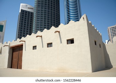KUWAIT – SEPTEMBER 23 : Jahra Gate on 23 September 2019 at Kuwait. Jahra Gate is one of the medieval gates of Kuwait City.