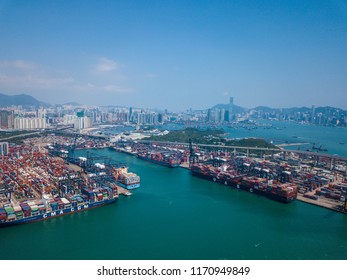 Kwai Tsing, Hong Kong 02 May 2018:-Hong Kong Terminal Port