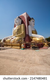 Kyaikpun Pagoda in Bago, Myanmar