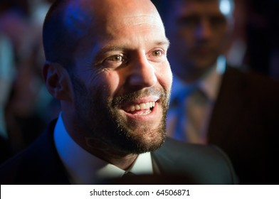 KYIV - AUG 7: Actor Jason Statham In The Film Presentation Of  