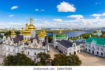 Kyiv Pechersk Lavra And Surrounding Buildings