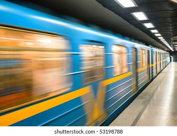 Kyiv Subway On Approach.