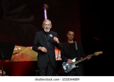 Kyiv. Ukraine. 03/08/2015. The Famous Singer Vakhtang Kikabidze At Concert