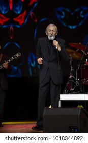 Kyiv. Ukraine. 03/08/2015. The Famous Singer Vakhtang Kikabidze At Concert