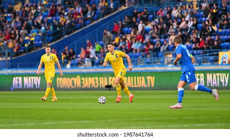 KYIV, UKRAINE - JUNE 07, 2021: Taras Stepanenko (6). The Football Match Ukraine Vs Cyprus 