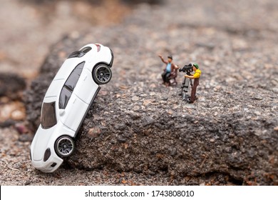 Kyiv, Ukraine - May 28, 2020: A Film Crew Shooting A Blockbuster Scene. Macro Photo With Shallow Depth Of Field.