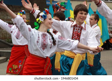 Kyiv, Ukraine - May 8, 2011. Festival Of Ukrainian Song And Dance.