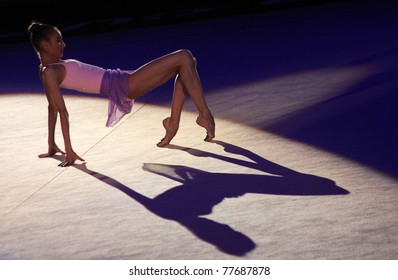 KYIV, UKRAINE - MAY 8: Ganna Rizatdinova Of Ukraine Performs During Gala Concert At Rhythmic Gymnastics Deriugina Cup On May 8, 2011 In Kyiv, Ukraine