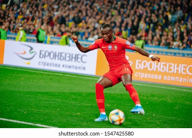 Kyiv, Ukraine - October 14, 2019: Professional Footballer Bruma During The UEFA EURO 2020 Qualifying Match