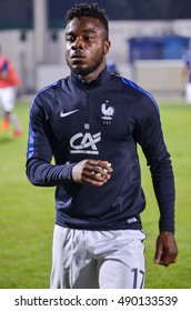 KyiV, UKRAINE - September 2, 2016: Maxwel Cornet In Action During The Qualifying Round UEFA Euro-2017 Between Ukraine U21 Vs France U21, 2 September 2016, Ukraine