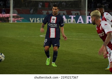 Kylian Mbappé Of Paris During The Ligue 1 Football Match Between Paris Saint Germain And As Monaco On August 28, 2022 At Parc Des Princes In Paris.