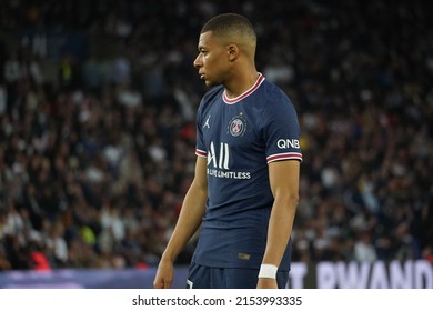 Kylian Mbappé  Of PSG During The Ligue 1 Football Championship Match Between Paris Saint Germain And Troys On May 08, 2022 At Parc Des Princes In Paris.