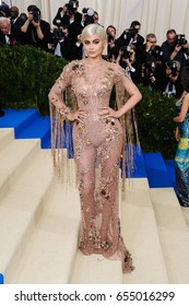Kylie Jenner attends the 2017 Metropolitan Museum of Art Costume Institute Gala at the Metropolitan Museum of Art in New York, NY on May 1st, 2017