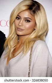 Kylie Jenner at the Cosmopolitan's 50th Birthday Celebration held at the Ysabel in West Hollywood, USA on October 12, 2015.