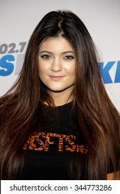 Kylie Jenner at the KIIS FM's 2012 Jingle Ball held at the Nokia Theatre L.A. Live  in Los Angeles, USA on December 3, 2012.