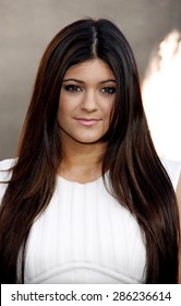 Kylie Jenner at the Los Angeles premiere of 'The Hunger Games' held at the Nokia Theatre L.A. Live in Los Angeles on March 12, 2012. 