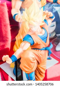 KYOTO, JAPAN - APRIL 02, 2018: Dragon Ball Model (Goku). It Is A Japanese Manga Series Written And Illustrated By Akira Toriyama.