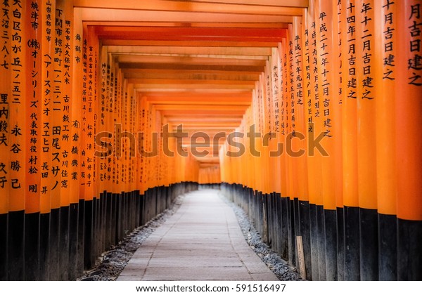 Kyoto Japan December 31 2016 Out Stock Photo Edit Now 591516497