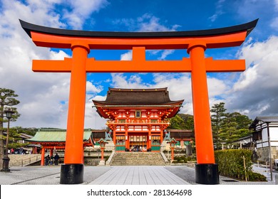 Kyoto, Japan at Fushimi Inari Shrine.