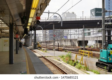 Kyoto, Japan - Jan 24, 2019 : Railway Station In Kyoto, Japan. Kintetsu Is The Largest Railway System, Excluding Japan Railways Group.