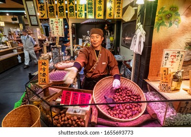 Kyoto Japan. Nishiki Market. May 2019