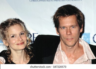 Kyra Sedgwick And Kevin Bacon At Christopher Reeve Paralysis Foundation Gala, NY 11/13/2001