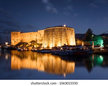 Kyrenia Castle By Night