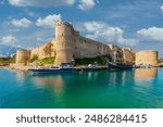 The Kyrenia Castle view in Cyprus