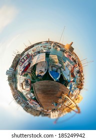 Kyrenia Harbour. Cyprus. Littla Planet