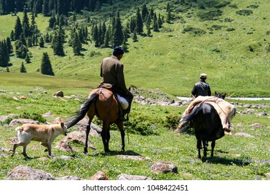 Kyrgyzstan Nomads And Horse People In Karakol, Kyrgyzstan