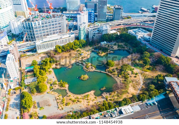 Kyu Shiba Rikyu Garden Tokyo Japan Stock Photo Edit Now 1148454938