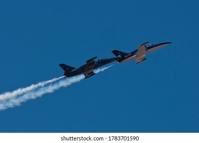 L 39 Albatros Aircraft In Formation