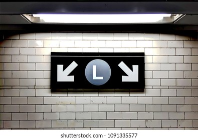 L Train Sign