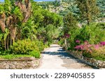 La Alameda botanical garden in Gibraltar town, UK