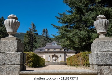 La Casita Del Infante, One Of The Residences Of The Spanish Royal Family. San Lorenzo Del Escorial