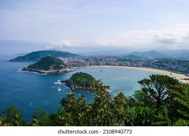 La Concha Beach In San Sebastian