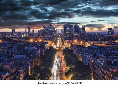 La Defense, Business District In Paris