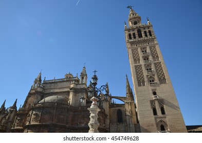 La Giralda in Seville Cathedral (Spain)