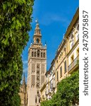 La Giralda (translated to The Giralda), the bell tower of Seville