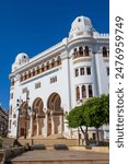 La grande poste The great post office of Algiers historic monument city center of Algiers Algeria