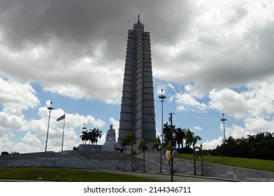 La Havana, Cuba September 18 2015. Memorial To José Martí In The Revolution Square In Havana, Cuba.