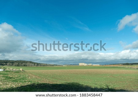 Similar – Image, Stock Photo Cereal fields in Castilla y Leon Spain bird´s eye view