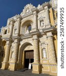 La Merced church in Antigua guatemala