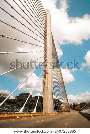 La Novena Provincial Viaduct, Bucaramanga, Santander, Colombia, largest suspension bridge in America